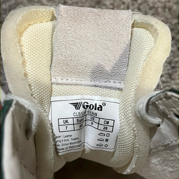 Gola Elan Sneakers - Green and white sambas - Picture 10 of 10